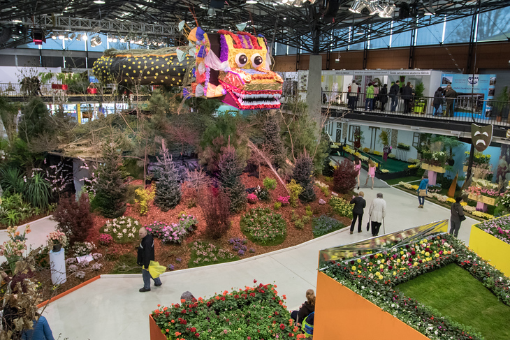 Takhle vypadala Flora během loňské jarní etapy. Jak bude vypadat hlavní expozice letos?