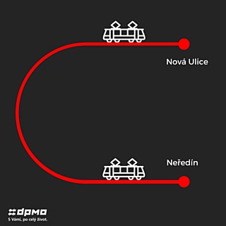 Nová linka propojí Neředín a Novou Ulici.