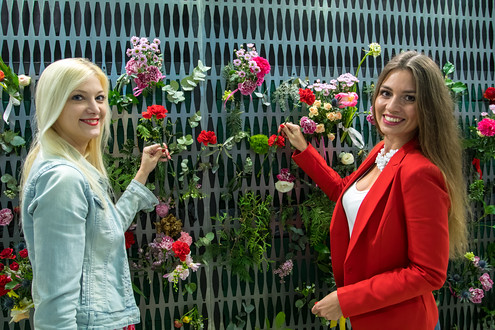 Na konci výstavy (v neděli) tak vznikne jedinečná narozeninová kytice pro výstaviště.