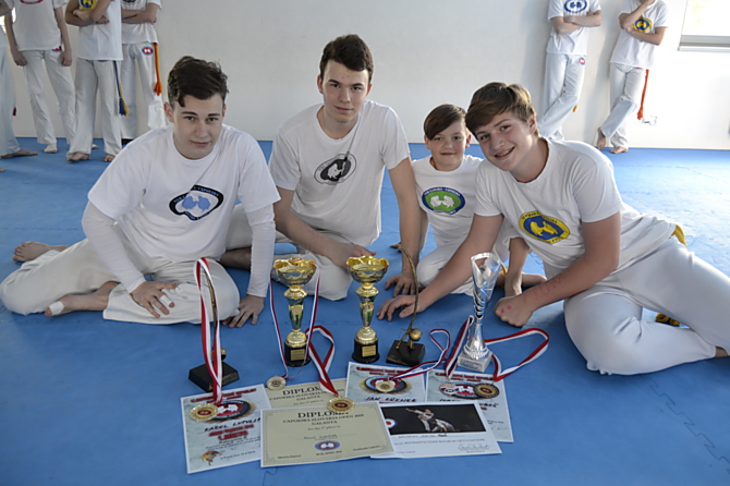 ZLEVA: Karel Lupuliak, Jan Křenek, Adam Poláček a Martin Ruboš