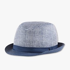 Modrý slaměný klobouk (cena v obchodě)
