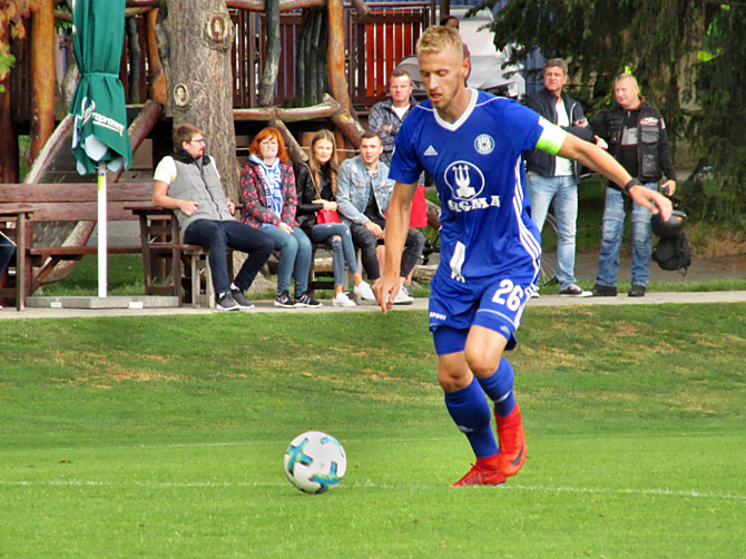 Poslední zápas? Odchod Uroše Radakoviče do Sparty je na spadnutí. Ve Slatinicích hrál za Sigmu proti Liptovskému Mikuláši možná poslední utkání.