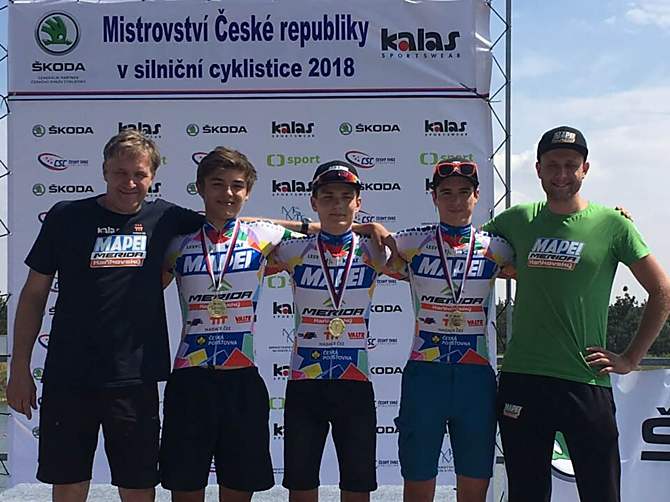 Zlatá parta Mapei Merida Kaňkovsk - kadeti.