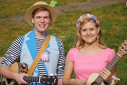 Hudební duo Štístko a Poupěnka vezmou děti na výlet rovněž 7. října.