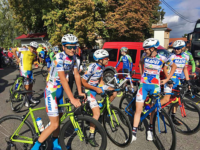 Výborná sezona. Kadeti Mapei Merida Kaňkovský letos zářili. Čtyři se umístili v TOP 10 Českého poháru.